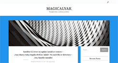 Desktop Screenshot of magicalyak.org