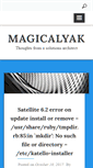 Mobile Screenshot of magicalyak.org
